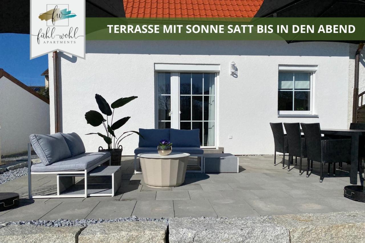 Ferienhaus Fantaisie - Wohnen Nahe Schlosspark -Stadtgrenze Bayreuth Fuer 1-5 Pers, Hunde Willkommen, Voll Eingezaeunt Eckersdorf Extérieur photo