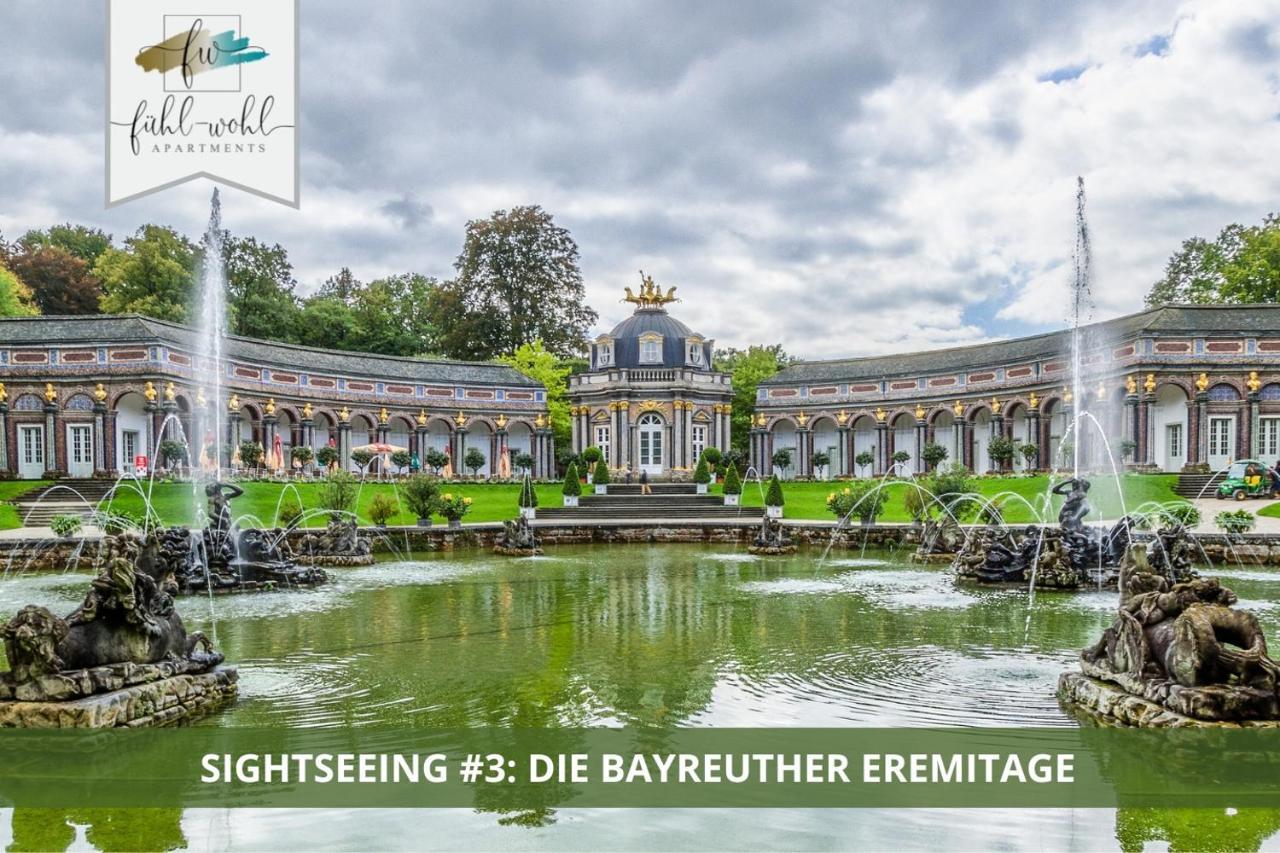 Ferienhaus Fantaisie - Wohnen Nahe Schlosspark -Stadtgrenze Bayreuth Fuer 1-5 Pers, Hunde Willkommen, Voll Eingezaeunt Eckersdorf Extérieur photo